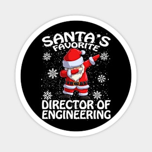 Santas Favorite Director Of Engineering Christmas Magnet